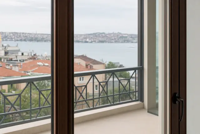 Eyüpsultan cam silme ve temizliği sonrası: Camdaki kireç lekesi öncesi ve sonrası